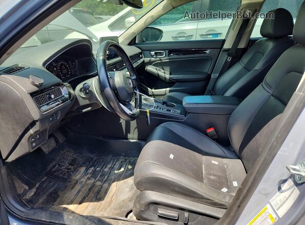 2HGFE1F94NH006475 2022 HONDA CIVIC Gray Widok wnętrza z przodu