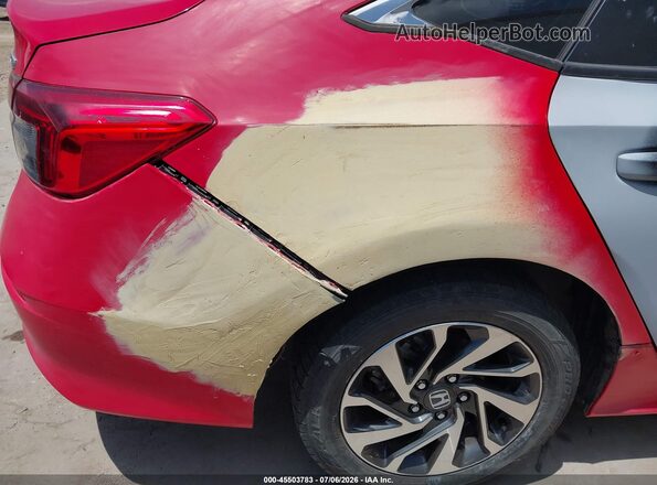 2HGFE1F94NH307957 2022 HONDA CIVIC Red Widok z przodu