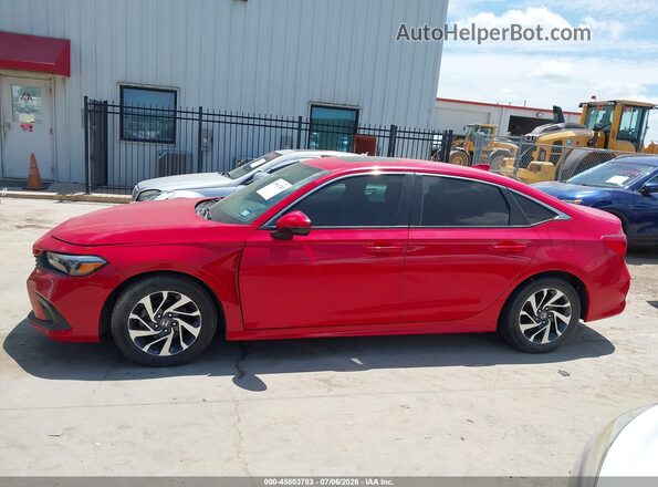 2HGFE1F94NH307957 2022 HONDA CIVIC Red Widok wnętrza 360 stopni