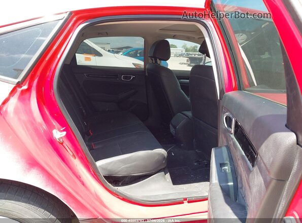 2HGFE1F94NH307957 2022 HONDA CIVIC Red Widok naklejki z numerem VIN