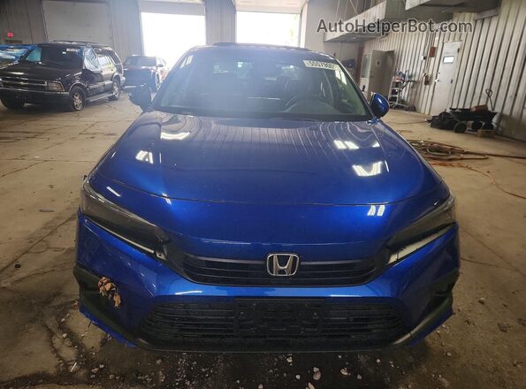 2HGFE1F94PH309792 2023 HONDA CIVIC Blue Вид спереду