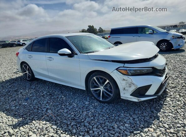 2HGFE1F94PH317973 2023 HONDA CIVIC Белый Передняя правая четверть