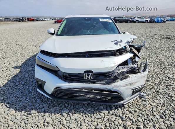 2HGFE1F94PH317973 2023 HONDA CIVIC Белый Вид спереди