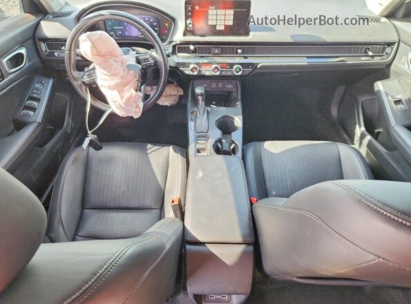 2HGFE1F94PH317973 2023 HONDA CIVIC Белый Вид панели приборов