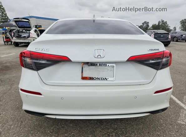 2HGFE1F94PH319125 2023 HONDA CIVIC Белый Вид сзади