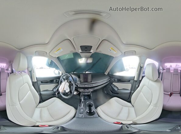 2HGFE1F94PH319125 2023 HONDA CIVIC Белый Вид наклейки с VIN-кодом