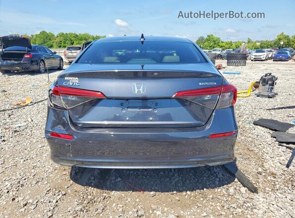 2HGFE1F95NH305330 2022 HONDA CIVIC Black Rear view