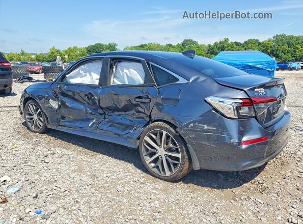 2HGFE1F95NH305330 2022 HONDA CIVIC Black Rear left