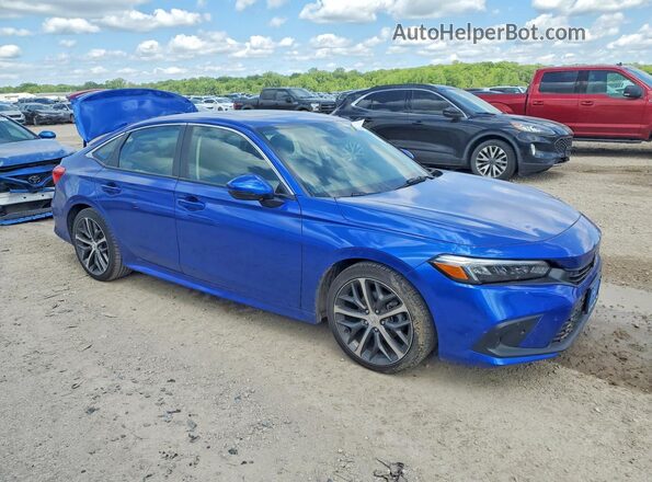 2HGFE1F95PH317660 2023 HONDA CIVIC Blue Front right