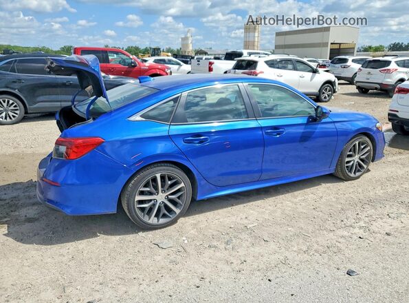2HGFE1F95PH317660 2023 HONDA CIVIC Blue Rear right