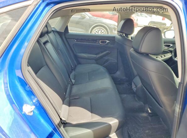 2HGFE1F95PH317660 2023 HONDA CIVIC Blue Rear seats view