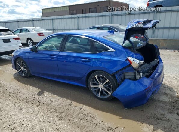2HGFE1F95PH317660 2023 HONDA CIVIC Blue Rear left