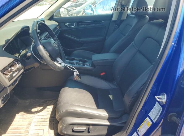 2HGFE1F95PH317660 2023 HONDA CIVIC Blue Front interior view