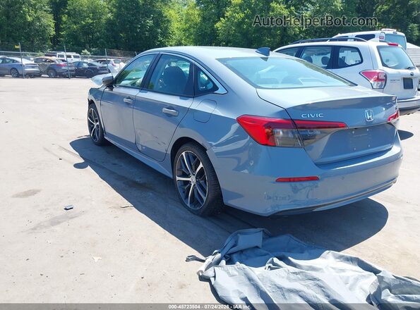 2HGFE1F96NH306700 2022 HONDA CIVIC Blue Հետևի ձախ