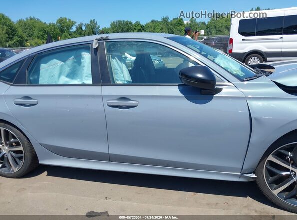 2HGFE1F96NH306700 2022 HONDA CIVIC Blue Սալոնի հետևի տեսք