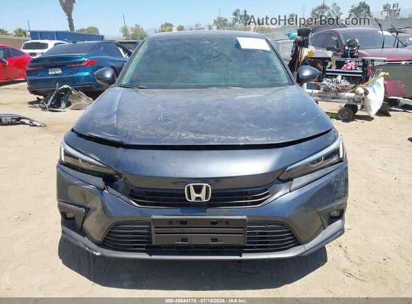2HGFE1F96PH315822 2023 HONDA CIVIC Gray Instrument cluster view