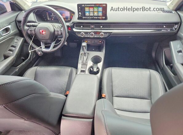 2HGFE1F96RH336110 2024 HONDA CIVIC Blue Vista del salpicadero