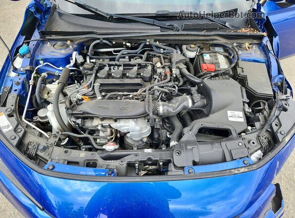 2HGFE1F96RH336110 2024 HONDA CIVIC Blue Vista interior trasera