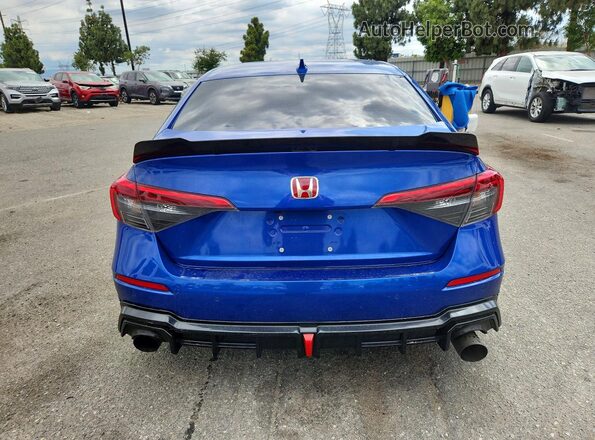 2HGFE1F96RH336110 2024 HONDA CIVIC Blue Vista trasera