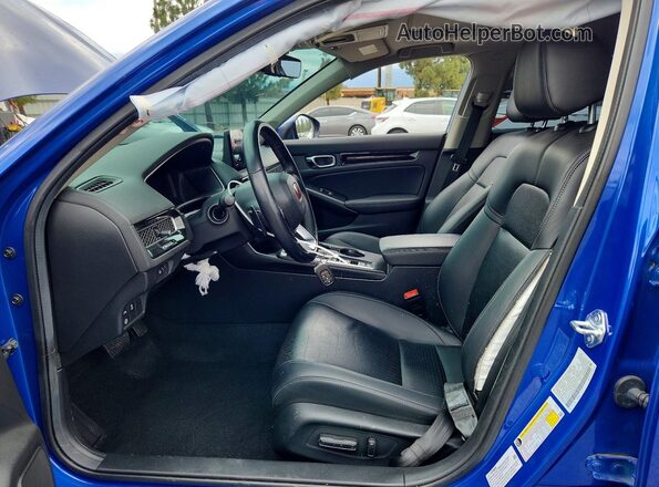 2HGFE1F96RH336110 2024 HONDA CIVIC Blue Vista interior delantera