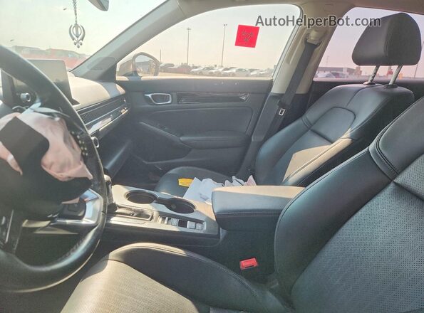 2HGFE1F97NH002646 2022 HONDA CIVIC White Widok wnętrza z przodu