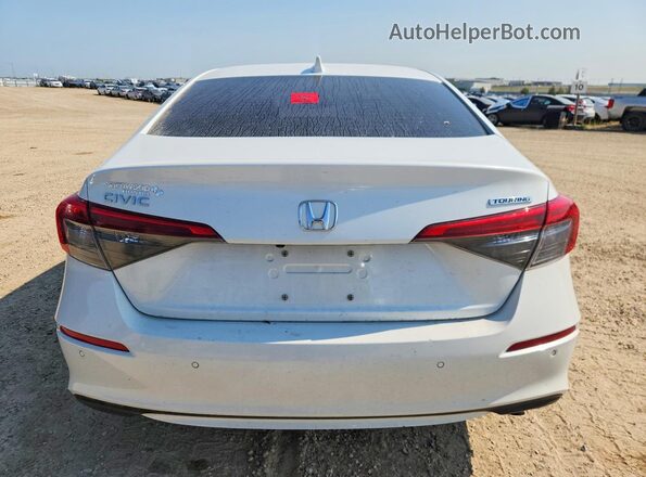 2HGFE1F97NH002646 2022 HONDA CIVIC White Widok z tyłu