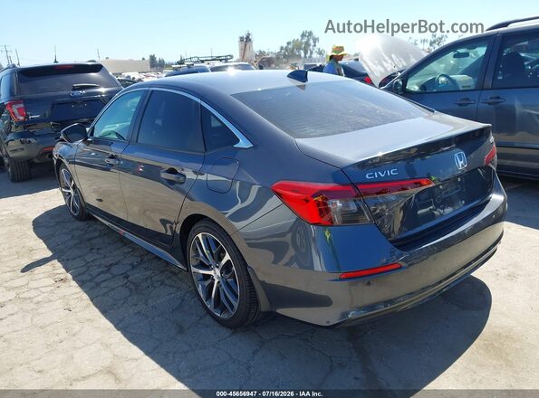 2HGFE1F97PH322746 2023 HONDA CIVIC Серый Задняя левая четверть