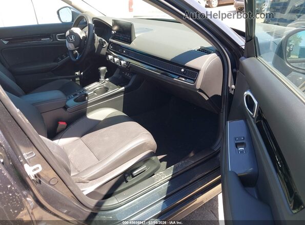2HGFE1F97PH322746 2023 HONDA CIVIC Серый Вид салона спереди