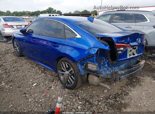 2HGFE1F97RH312172 2024 HONDA CIVIC Blue Tył lewy