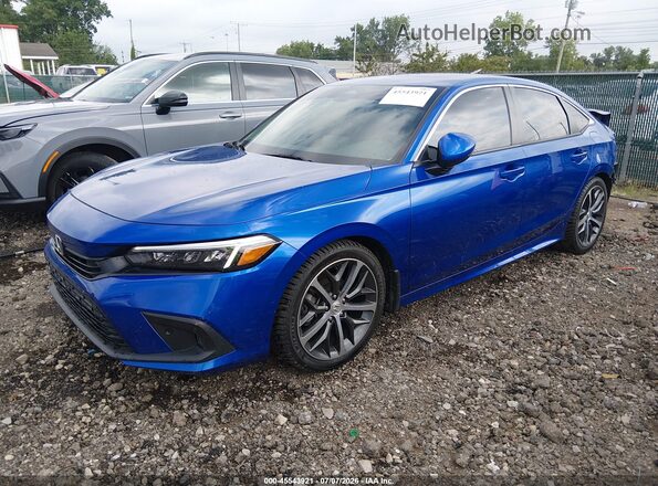 2HGFE1F97RH312172 2024 HONDA CIVIC Blue Przód lewy