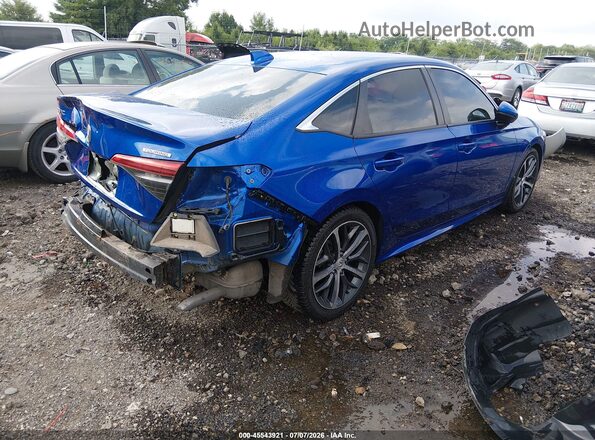 2HGFE1F97RH312172 2024 HONDA CIVIC Blue Tył prawy