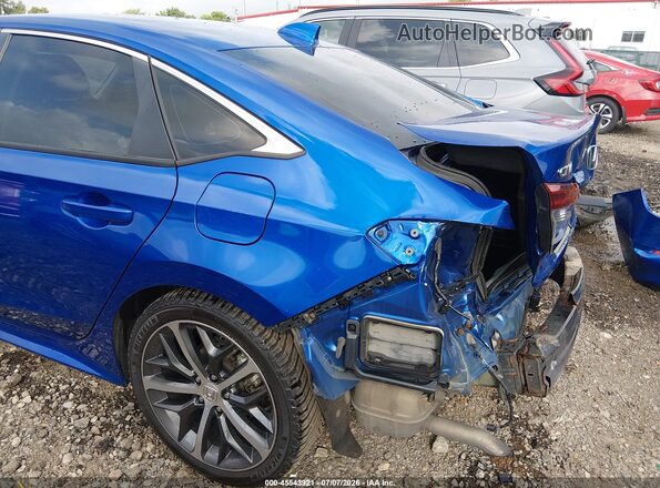 2HGFE1F97RH312172 2024 HONDA CIVIC Blue Widok z przodu