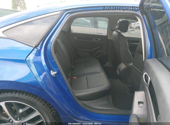 2HGFE1F97RH312172 2024 HONDA CIVIC Blue Widok naklejki z numerem VIN