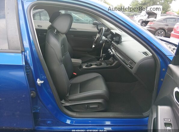 2HGFE1F97RH312172 2024 HONDA CIVIC Blue Widok wnętrza z przodu