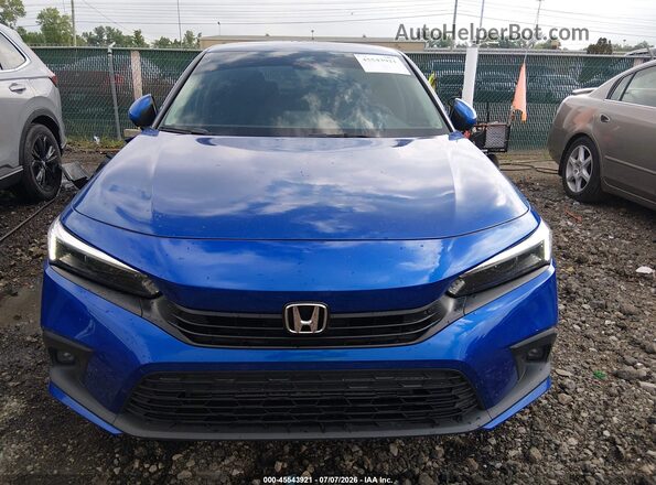 2HGFE1F97RH312172 2024 HONDA CIVIC Blue Widok wnętrza z tyłu
