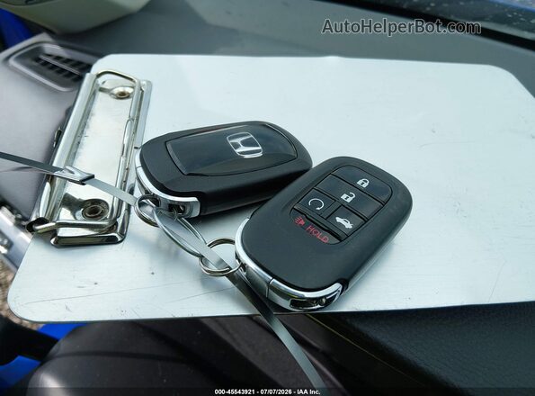 2HGFE1F97RH312172 2024 HONDA CIVIC Blue Widok deski rozdzielczej