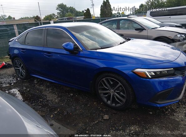 2HGFE1F97RH312172 2024 HONDA CIVIC Blue Widok wnętrza 360 stopni