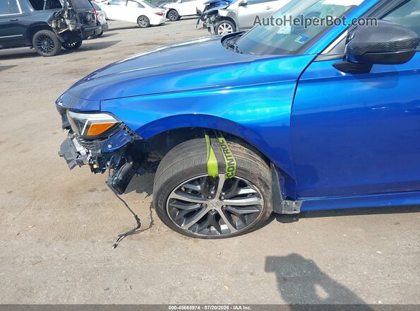 2HGFE1F97RH326783 2024 HONDA CIVIC Blue Вид спереду