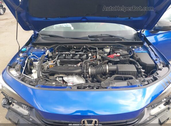 2HGFE1F97RH326783 2024 HONDA CIVIC Blue Вид ззаду
