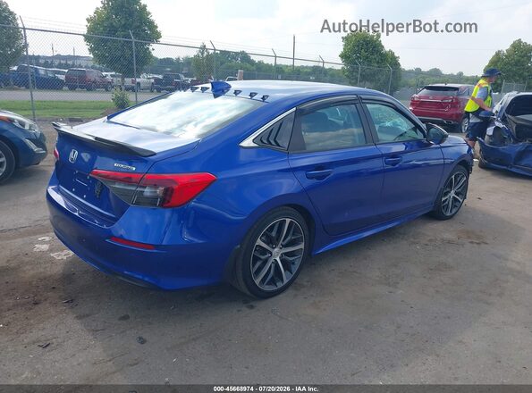 2HGFE1F97RH326783 2024 HONDA CIVIC Blue Задня права чверть