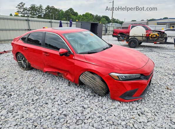 2HGFE1F97RH332938 2024 HONDA CIVIC Red Передня права чверть