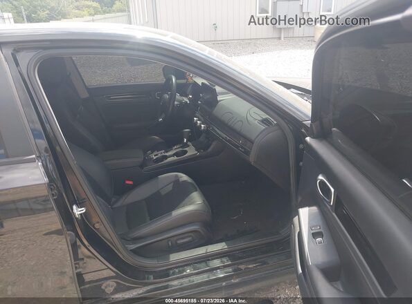 2HGFE1F98RH325674 2024 HONDA CIVIC Black Widok wnętrza z przodu