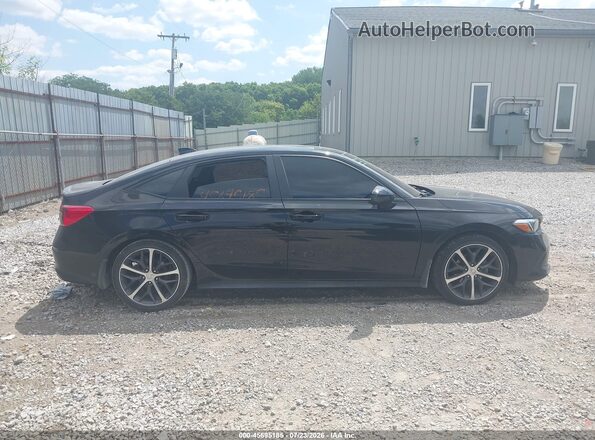 2HGFE1F98RH325674 2024 HONDA CIVIC Black Widok wnętrza z tyłu