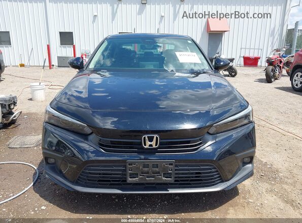 2HGFE1F99NH315066 2022 HONDA CIVIC Black Vista del cuadro de instrumentos