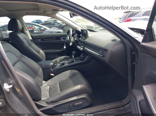 2HGFE1F99RH300332 2024 HONDA CIVIC Gray Вид салону спереду