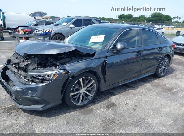 2HGFE1F99RH300332 2024 HONDA CIVIC Gray Передня ліва чверть
