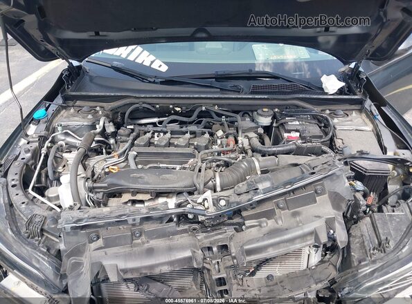 2HGFE1F99RH300332 2024 HONDA CIVIC Gray Вид ззаду