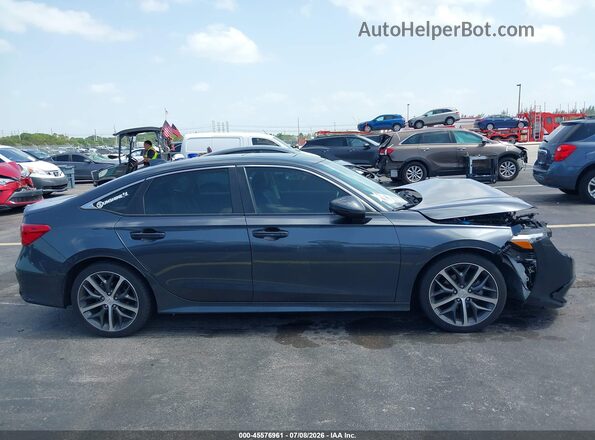 2HGFE1F99RH300332 2024 HONDA CIVIC Gray Панорамний вид салону 360°