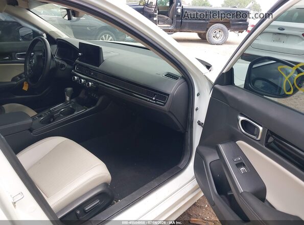 2HGFE1F99RH331239 2024 HONDA CIVIC Белый Вид салона спереди
