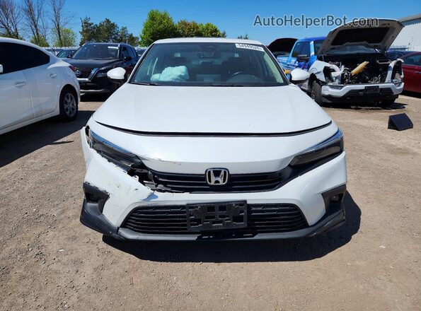 2HGFE1F9XNH003466 2022 HONDA CIVIC White Вид спереду